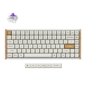 Keychron K2H-Q1- keyboard Gaming USB + RF Wireless + Bluetooth QWERTY  Engli K2H-Q1-UK