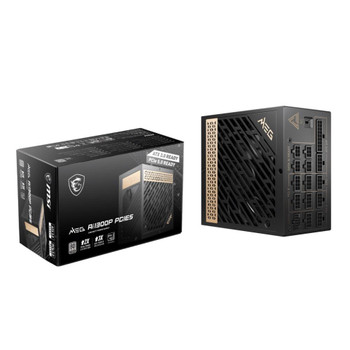 Msi 1300W Atx 3.0 Fully Modular Power Supply MEG AI1300P PCIE5 Active Pfc/80 Plu MEG AI1300P PCIE5