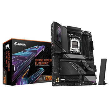 Gigabyte X870E AORUS ELITE WIFI7 Amd Am5 Socket Motherboard Atx 4X Ddr5 Slots 4X X870E AORUS ELITE WIFI7