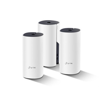 TP-Link AC1200 + AV1000 Whole Home Hybrid Mesh Wi-Fi System 3-Pack DECOP93PK