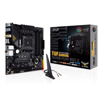ASUS TUF GAMING B550M-PLUS WIFI II AMD B550 Socket AM4 Micro ATX 90MB19Y0-M0EAY0