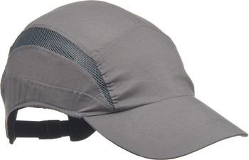 3M Hc24 First Base 3 Classic Standard Peak Safety Baseball Cap Grey HC24GY