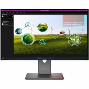 Lenovo Thinkvision P27Q-40 Monitor. Display Diagonal: 68.6 Cm 27" Display Resolu 64A7GAT6UK