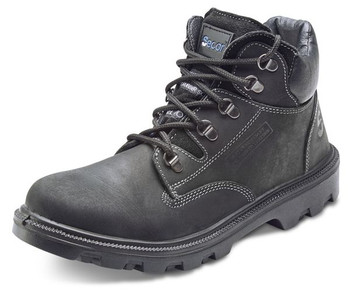 Beeswift Sherpa Dual Density Pu/Rubber Mid Cut Boot Black Size 11 SCBBL11