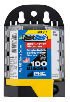Phc Safety Point Blades Dispenser Black SPD-17