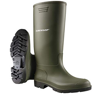 Dunlop Pricemaster Non-Safety Wellingtons Green Size 13 BBG13