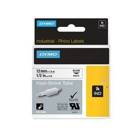 Dymo 18055 12mm White Sleeve 18055