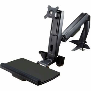 Startech Sit Stand Monitor Arm Desk Mount Sit-Stand Workstation Up To 27" Vesa D ARMSTSCP1