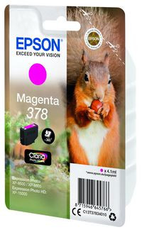 Epson C13T37834020 Singlepack Magenta 378 C13T37834020