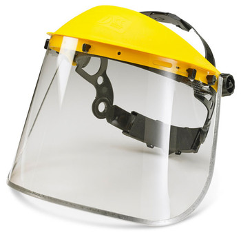 Beeswift Metal Edge Face Visor 8" Clear Size UNIVERSAL BBMEFV8