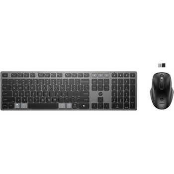 HP 725 Multi-Device Rechargeable Wireless Keyboard and Mouse Combo 9T5B0UT#ABU