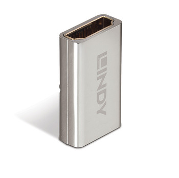 Lindy Hdmi 2.1 Female To Female Coupler. Connector 1: Hdmi 2.1 Connector 2: Hdmi 41511