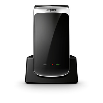 Emporia emporiaTOUCHsmart.3 Clamshell 8.81 cm 3.47" 8 MP Bluetooth 1400 mAh Blac V188.LTE.V3.BK.01