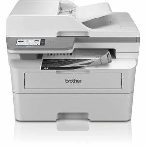 Brother Wired & Wireless Laser Multifunction Printer Monochrome Grey Copier/Fax/ MFCL2960DWQJ1