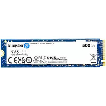 Kingston 500Gb Nv3 M.2 Solid State Drive Pcie Gen4 X4 Nvme SNV3S/500G