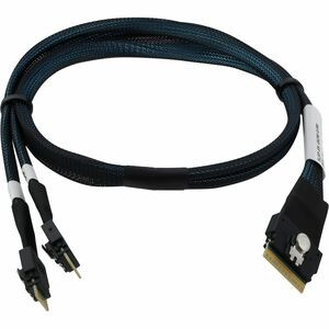 Microchip 80 Cm Slimsas Data Transfer Cable Cable for Backplane First End: 4 X S 2305900-R