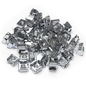 Startech 50 Pack M5 Cage Nuts for Server Rack Cabinets 50 / Pack CABCAGENUTS