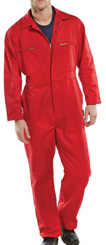 Beeswift Heavyweight Boilersuit Red Size 40 PCBSHWRE40