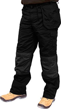 Beeswift Premium Multi Purpose Trousers Black Size 36T CPMPTBL36T