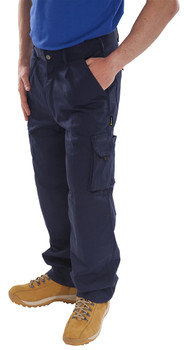 Beeswift Newark Trousers Navy Blue Size 38T CTRANTN38T