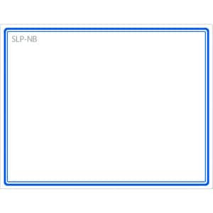 Seiko Slp-Nb Name Badge Label 54 Mm Width X 70 Mm Length Rectangle Direct Therma 42100618