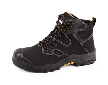 Jcb Backhoe Safety Boot Black Size 7 JCB810BL07