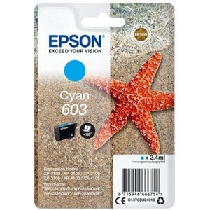 Epson C13T03U24010. Cartridge Capacity: Standard Yield Colour Ink Volume: 2.4 Ml C13T03U24010