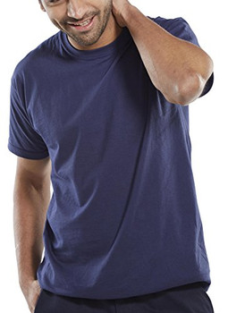 Beeswift Standard T-Shirt Navy Blue Size M CLCTSNM