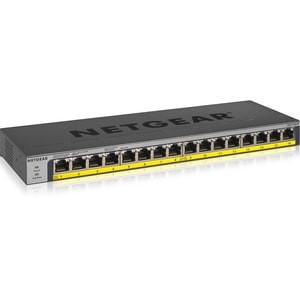 Netgear Gs116Lp. Switch Type: Unmanaged. Basic Switching Rj-45 Ethernet Ports Ty GS116LP-100EUS