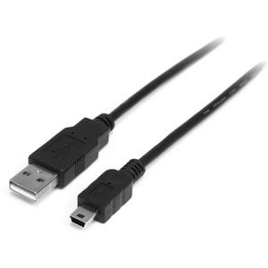 Startech 1M Mini Usb 2.0 Cable 1 Meter A To Mini B M/M Usb 2.0 A To Mini Cord 1 USB2HABM1M