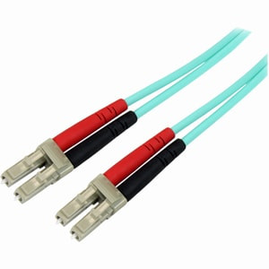 Startech 3M 10Ft Lc/Upc To Lc/Upc Om3 Multimode Fiber Optic Cable Full Duplex 50 A50FBLCLC3