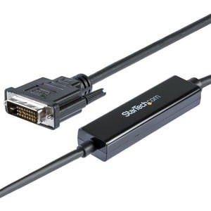 Startech 1M / 3 Ft Usb-C To Dvi Cable Usb 3.1 Type C To Dvi 1920 X 1200 Black 3. CDP2DVIMM1MB