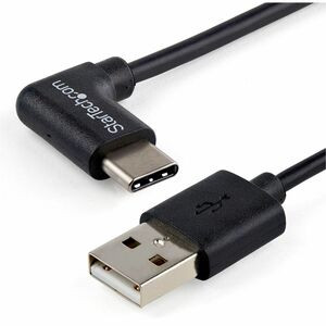 Startech 1M 3Ft Usb To Usb C Cable Right Angle Usb Cable M/M Usb 2.0 Cable Usb T USB2AC1MR