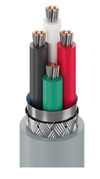 Belden 9940 0605000 RS-232. #22-4c. SR-PVC. O/A 9940 0605000
