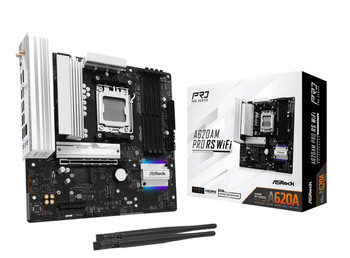 Asrock A620AM PRO RS WIFI Amd A620A Socket Am5 Micro Atx A620AM PRO RS WIFI