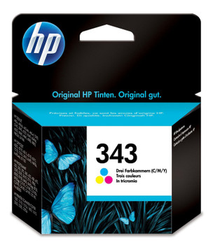HP C8766EE#ABB 343 Tri-Color Original Ink C8766EE#ABB