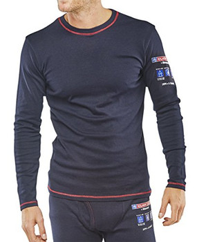 Beeswift Arc Compliant Under Garment T-Shirt Navy Blue Size M CARC22M