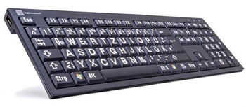 Logickeyboard LKB-LPWB-BJPU-DE Xl Print Keyboard Usb Qwertz LKB-LPWB-BJPU-DE