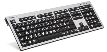 Logickeyboard LKB-LPRNTWB-AJPU-DE Xlprint Keyboard Office Usb LKB-LPRNTWB-AJPU-DE
