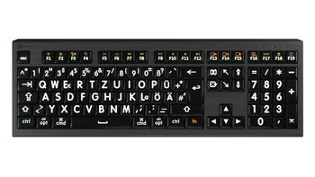 Logickeyboard LKB-LPWB-A2M-DE Keyboard Universal Usb Qwertz LKB-LPWB-A2M-DE