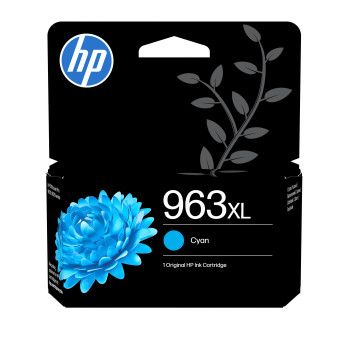 HP 3JA27AE#30B 963Xl High Yield Cyan 3JA27AE#30B