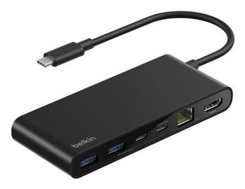 Belkin INC024HQBK 8-Port Usb-C Hub With 2.5Gb INC024HQBK