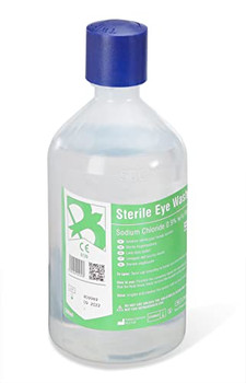 Click Medical Eyewash Bottle 500Ml Clear Size 500ML CM0710