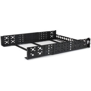 Startech 2U Fixed 19" Adjustable Depth Universal Server Rack Rails 45.36 Kg Load UNIRAILS2U