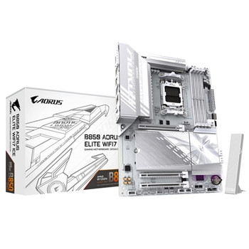 Gigabyte B850 AORUS ELITE WIFI7 ICE Amd Am5 Socket Motherboard Atx 4X Ddr5 Slots B850 AORUS ELITE WIFI7 ICE