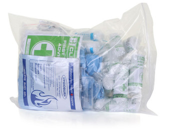Click Medical 50 Person Trader First Aid Refill Clear CM0251