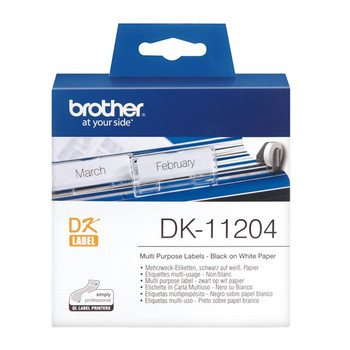 Brother Multi Purpose Labels DK11204