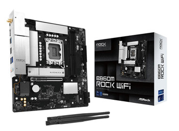 Asrock 90-MXBU60-A0UAYZ B860M Rock Wifi Intel B860 90-MXBU60-A0UAYZ