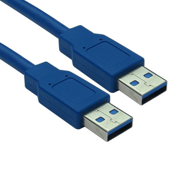 Cables Direct 3m USB 5Gbps Type A M to Type A M Data Cable - Blue USB3-843BL