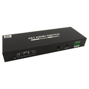 Cables Direct Four Port HDMI v2.1 Switch HD8K-SWB4